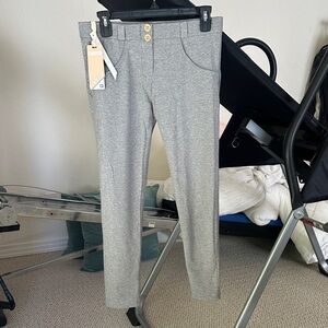 FREDDY WRUP Gray Slim Fit Pants